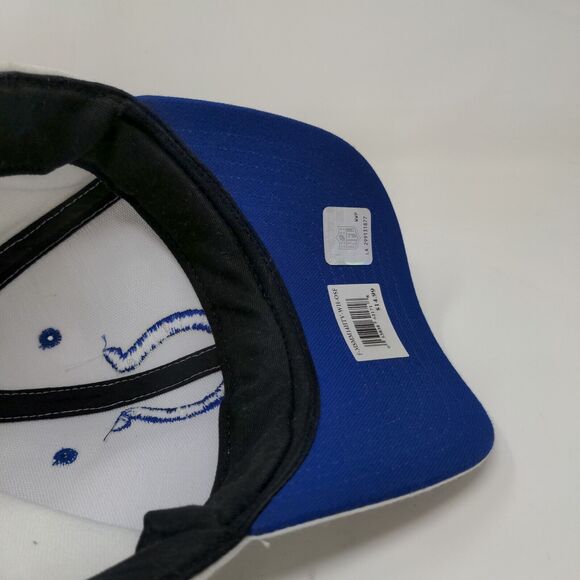 NFL Team Apparel Men's Strapback Hat White Size OSFA Embroidered Logo - Picture 11 of 13